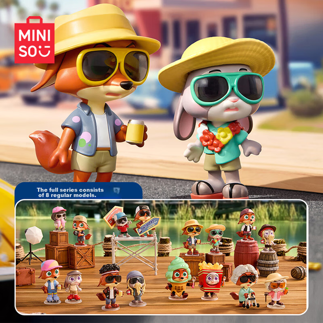 Фигурка MINISO Disney «Зверополис» из серии Partner Disguise в закрытой коробке - изображение 2