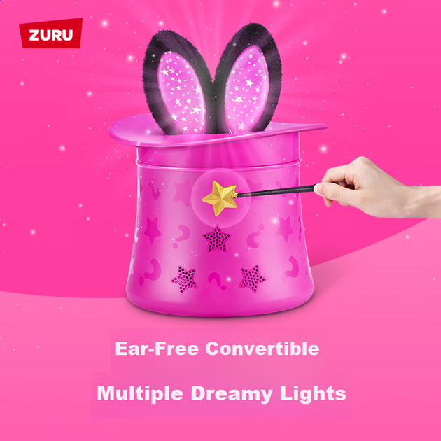 Интерактивная светящаяся музыкальная игрушка-сюрприз ZURU Pet Magic Bonnie Rabbit Surprise Blind Box — прекрасный подарок на день рождения для девочки. - изображение 7
