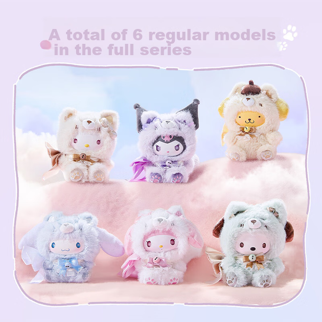Виниловая плюшевая фигурка MINISO Sanrio Family Island Fox в закрытой коробке - Фото 3 Виниловая плюшевая фигурка MINISO Sanrio Family Island Fox в закрытой коробке - изображение 3