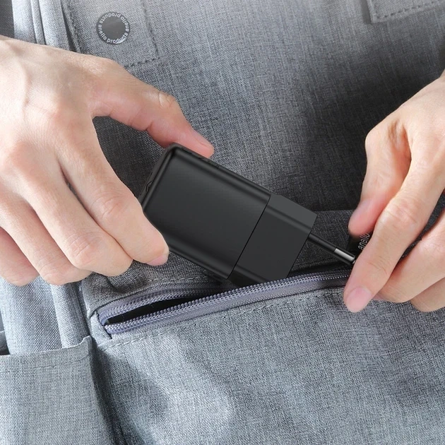 Мережевий зарядний пристрій ACEFAST A134 PD67W mini GaN USB-C fast charger Black - Фото 3 Мережевий зарядний пристрій ACEFAST A134 PD67W mini GaN USB-C fast charger Black - зображення 3