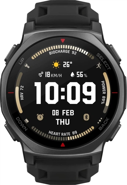 Смарт-часы Amazfit T-Rex 3 Pro 44mm Tactical Black (W2549GL5N) - изображение 2