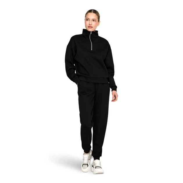 Штани спортивні ONPLOUNGE HW REG SWT PNT NOOS ONLY 15230209-Black XL Чорний (5715095375166) - изображение 6