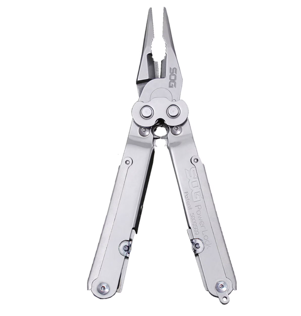 Мультитул SOG PowerLock Ножиці 18 Інструментів (SOG-S60N-CP) Білий - Фото 5 Мультитул SOG PowerLock Ножиці 18 Інструментів (SOG-S60N-CP) Білий - зображення 5