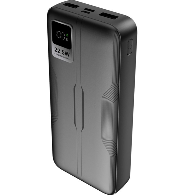 Додаткова батарея Gelius RDS GP-PB302 20000mAh 22.5W(QC/PD) Black - Фото 4 Додаткова батарея Gelius RDS GP-PB302 20000mAh 22.5W(QC/PD) Black - зображення 4
