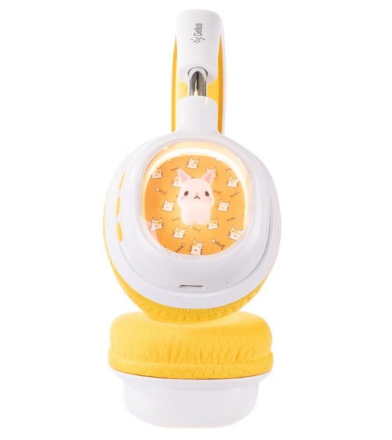 Беспроводные детские наушники Gelius MIAOSpace GP HP-009 White/Yellow - Фото 5 Беспроводные детские наушники Gelius MIAOSpace GP HP-009 White/Yellow - изображение 5