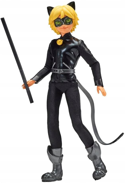 Лялька Miraculous Ladybug & Cat Noir Movie Cat Noir Doll - Фото 2 Лялька Miraculous Ladybug & Cat Noir Movie Cat Noir Doll - зображення 2