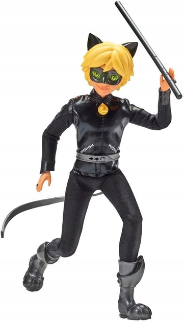 Лялька Miraculous Ladybug & Cat Noir Movie Cat Noir Doll - Фото 4 Лялька Miraculous Ladybug & Cat Noir Movie Cat Noir Doll - зображення 4
