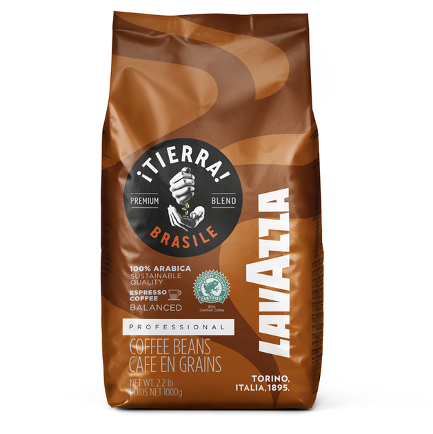 Кава в зернах Lavazza La Reserva de Tierra Brasile 100% Arabica 1кг - Фото 1 Кава в зернах Lavazza La Reserva de Tierra Brasile 100% Arabica 1кг - зображення 1
