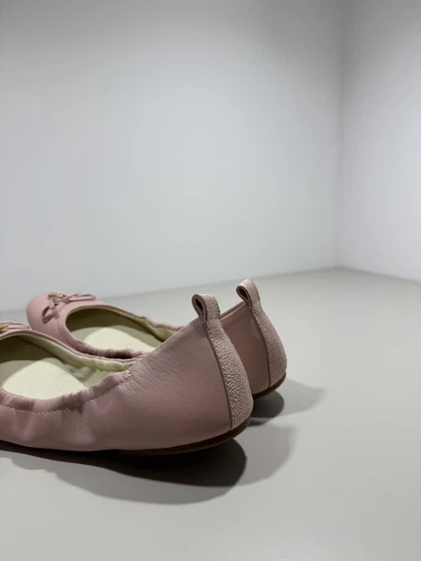 Жіночі туфлі Michael Kors Ballet Juliett Flat балетки класичні рожеві Розмір 37 - 24 см - Фото 6 Жіночі туфлі Michael Kors Ballet Juliett Flat балетки класичні рожеві Розмір 37 - 24 см - изображение 6