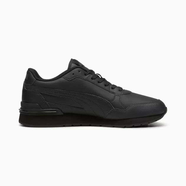 Кросівки Puma ST Runner V4 Leather Black/Shadow Gray 45-11.5-29.6см - изображение 2