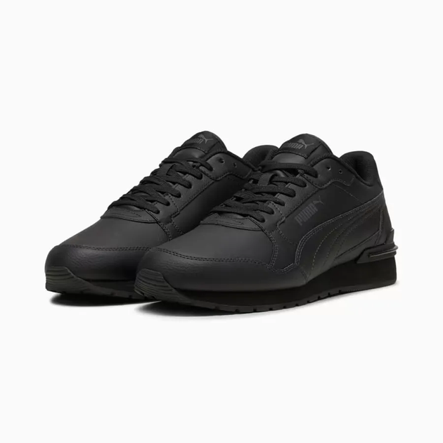 Кросівки Puma ST Runner V4 Leather Black/Shadow Gray 45-11.5-29.6см - изображение 3