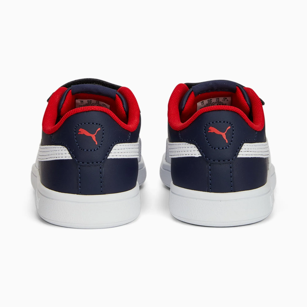 Кросівки Puma Smash 3.0 Leather V Navy/White/Red 34.5-3-22.2см - Фото 5 Кросівки Puma Smash 3.0 Leather V Navy/White/Red 34.5-3-22.2см - изображение 5