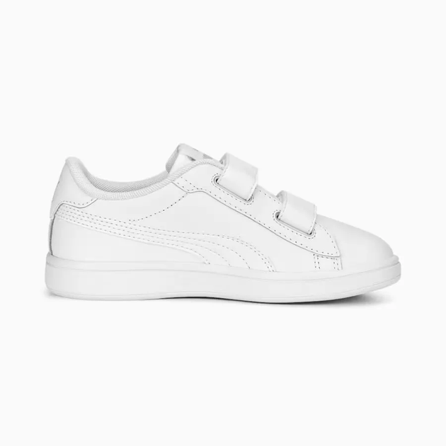 Кросівки Puma Smash 3.0 Leather V White/Cool Light Gray 31-13-19.5см - Фото 2 Кросівки Puma Smash 3.0 Leather V White/Cool Light Gray 31-13-19.5см - изображение 2