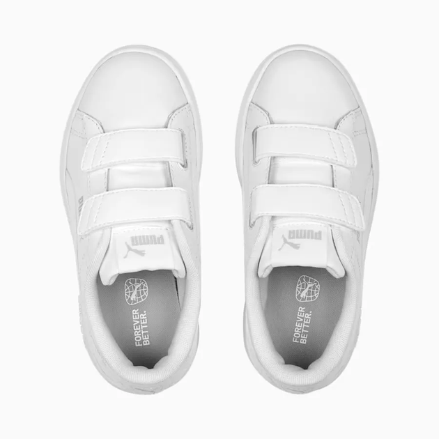 Кросівки Puma Smash 3.0 Leather V White/Cool Light Gray 27.5-10.5-17.5см - Фото 4 Кросівки Puma Smash 3.0 Leather V White/Cool Light Gray 27.5-10.5-17.5см - изображение 4