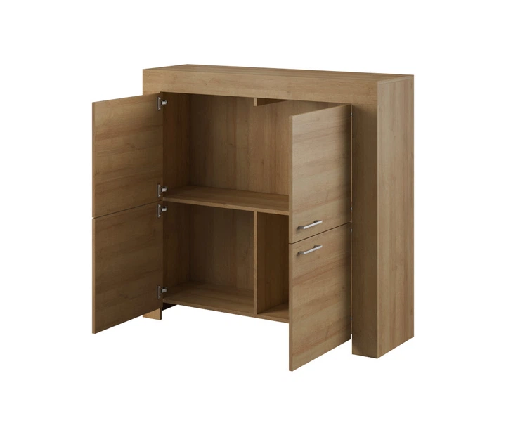 Комод Perfect Home Скай / Sky SK120 4-дверный Дуб ривьера - изображение 2