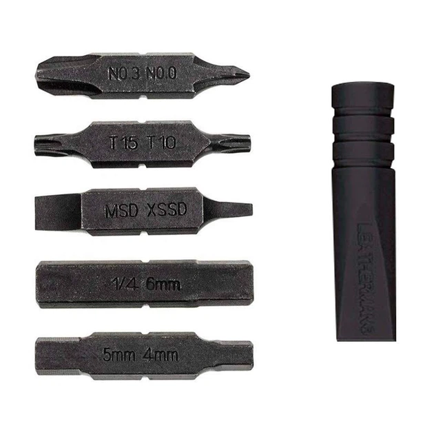 Перехідник-бітотримач Leatherman Чорний 5 двосторонніх насадок - зображення 2