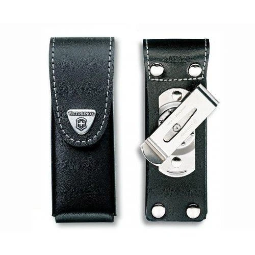 Чохол на пояс Victorinox 111мм натуральна шкіра чорний до 4 шарів (а520314) - Фото 3 Чохол на пояс Victorinox 111мм натуральна шкіра чорний до 4 шарів (а520314) - зображення 3