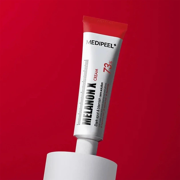 Осветляющий крем против пигментных пятен MEDIPEEL Melanon X Cream, 30 мл - Фото 3 Осветляющий крем против пигментных пятен MEDIPEEL Melanon X Cream, 30 мл - изображение 3