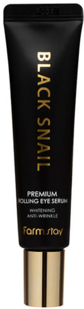 Serum pod oczy FarmStay Black Snail Premium Rolling 25 ml (8809480772733) - Zdjęcie 1 Serum pod oczy FarmStay Black Snail Premium Rolling 25 ml (8809480772733) - obraz 1