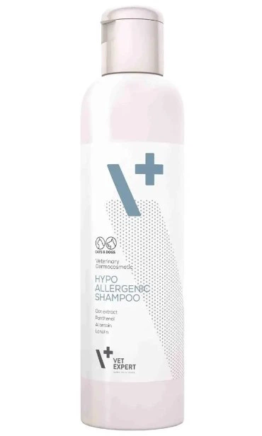 Шампунь Vet Expert Hypoallergenic Shampoo гипоаллергенный для собак и кошек с чувствительной кожей, 250 мл - Фото 1 Шампунь Vet Expert Hypoallergenic Shampoo гипоаллергенный для собак и кошек с чувствительной кожей, 250 мл - изображение 1