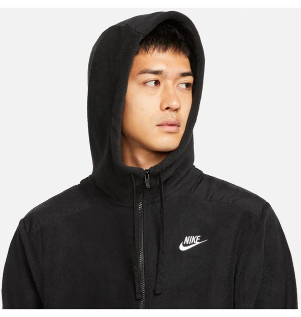 Кофта мужская Nike Nsw Spe+ Flc Fz Top Winter S Чорний DD4882-010 - изображение 3