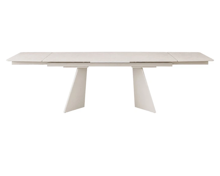 Стол обеденный раскладной BRIXTON CERAMIC 160(240)*90 светло-серый / кашемир Intarsio - Фото 4 Стол обеденный раскладной BRIXTON CERAMIC 160(240)*90 светло-серый / кашемир Intarsio - изображение 4