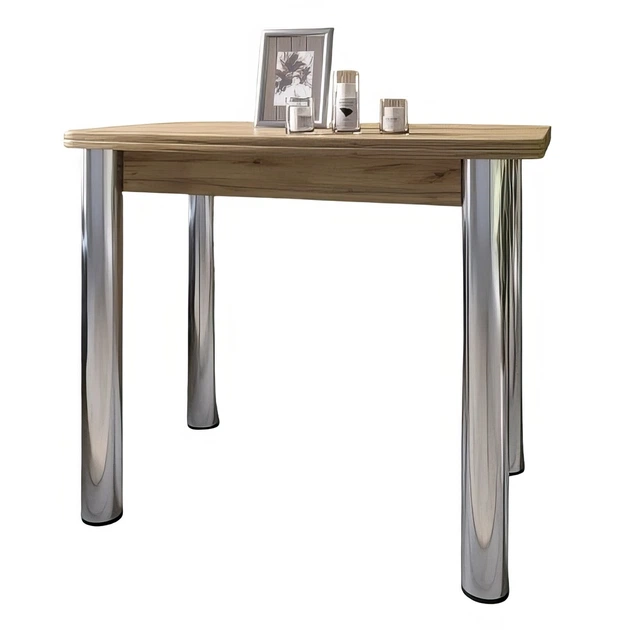 Обеденный стол раскладной LION Нота Дуб Аппалачи 60x90/90x120 (LION-041280) - изображение 4