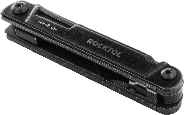 Нож-мультитул Rocktol GEN-R Lite Чёрный 15-в-1 VG10 128г (а520314) - изображение 4