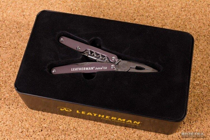 Мультитул LEATHERMAN Juice C2 Storm Gray 13 функций 122 г 70108192N - изображение 6