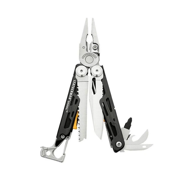 Мультитул Leatherman Signal Чорний 19 функцій 212 г 832259 - Фото 1 Мультитул Leatherman Signal Чорний 19 функцій 212 г 832259 - зображення 1