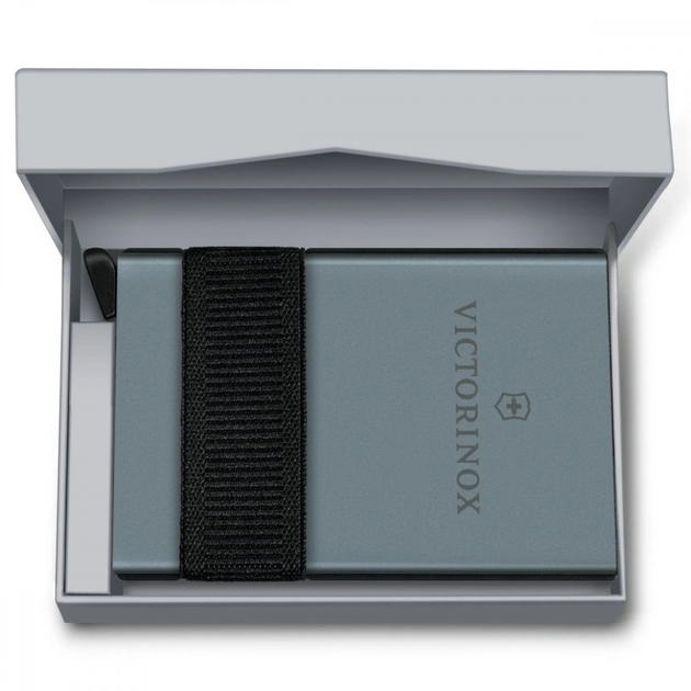 Карта-мультитул Victorinox Smartcard 10 функций RFID защита Серый 104х65х17мм - зображення 6