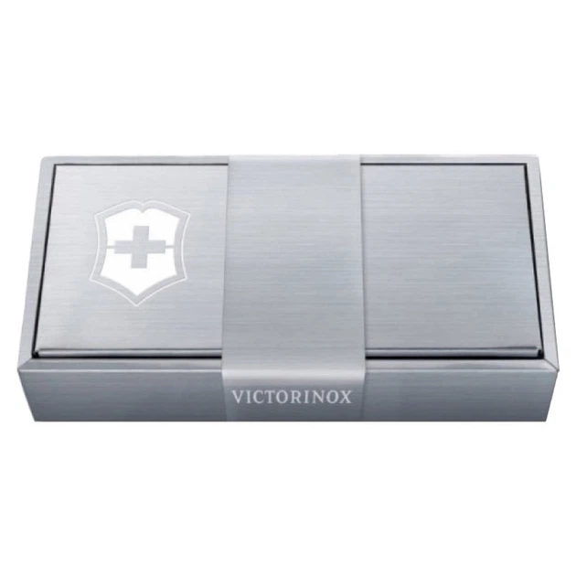 Футляр для ножів Victorinox 91 мм до 5 шарів Сірий Картон (4.0289.1) - зображення 2