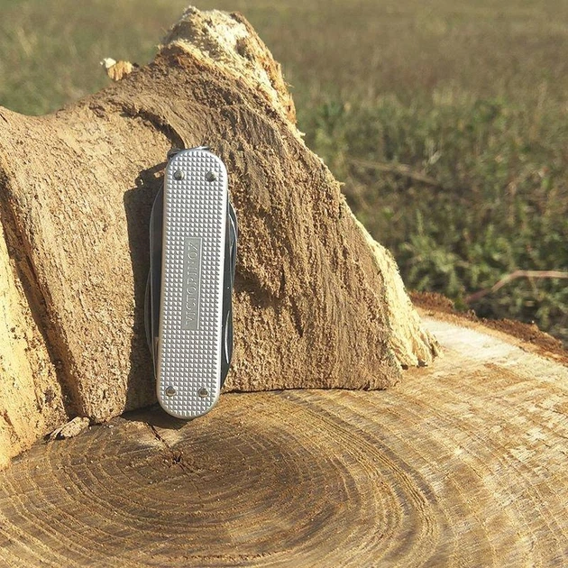 Нож Victorinox Minichamp Alox Мультитул Серебристый 15 функций нержавеющая сталь Vx06381.26 - изображение 5