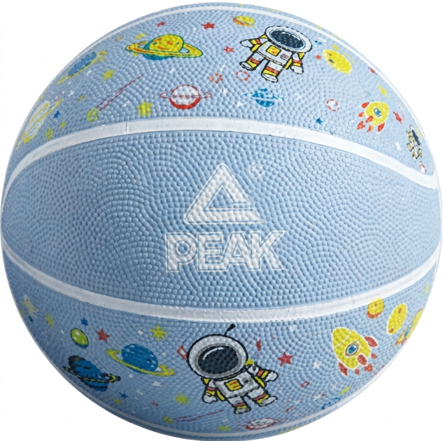 Мяч баскетбольный Peak Kids Size 5 Light Blue - Фото 1 Мяч баскетбольный Peak Kids Size 5 Light Blue - изображение 1