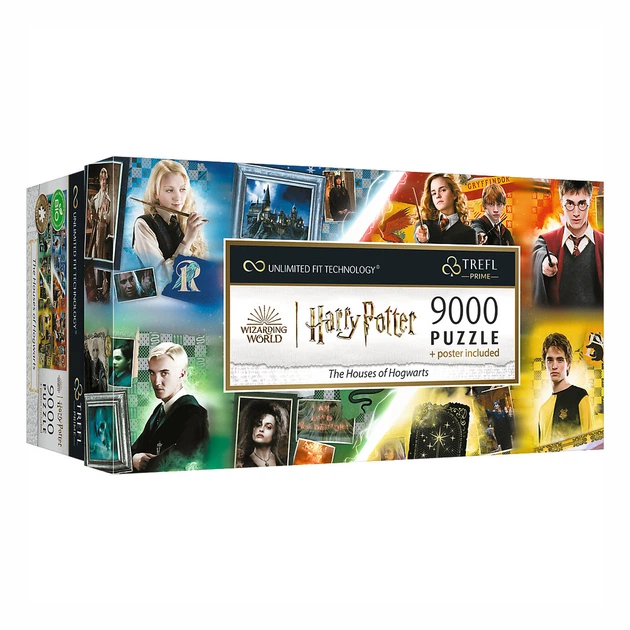 Пазл Trefl Prime UFT Harry Potter Дома Хогвартса 9000 эл (81023) - Фото 1 Пазл Trefl Prime UFT Harry Potter Дома Хогвартса 9000 эл (81023) - изображение 1