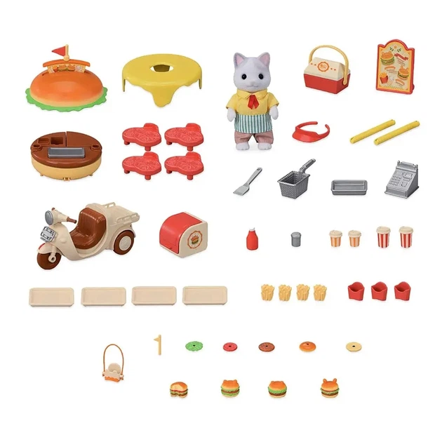 Набор Sylvanian Families Humburger Stand, 5757 - изображение 3