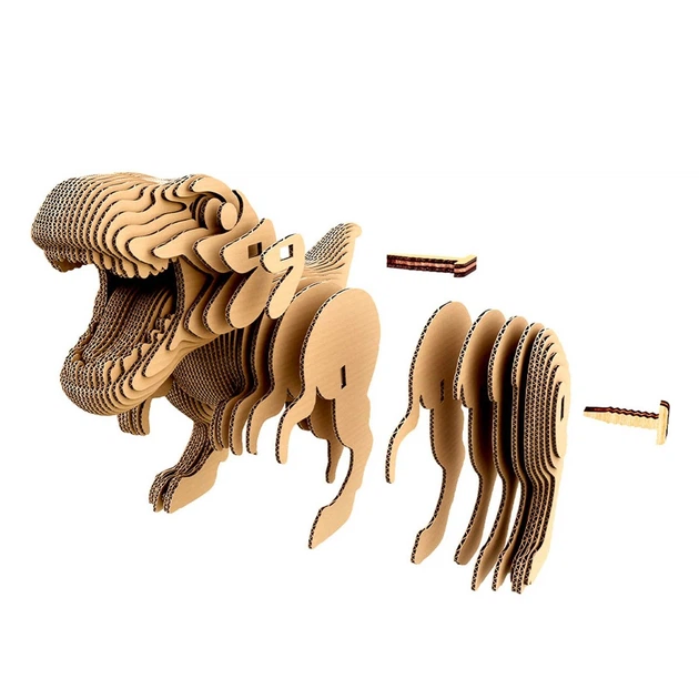 Картонный конструктор Cartonic 3D Puzzle Dinos Trio - Фото 8 Картонный конструктор Cartonic 3D Puzzle Dinos Trio - изображение 8