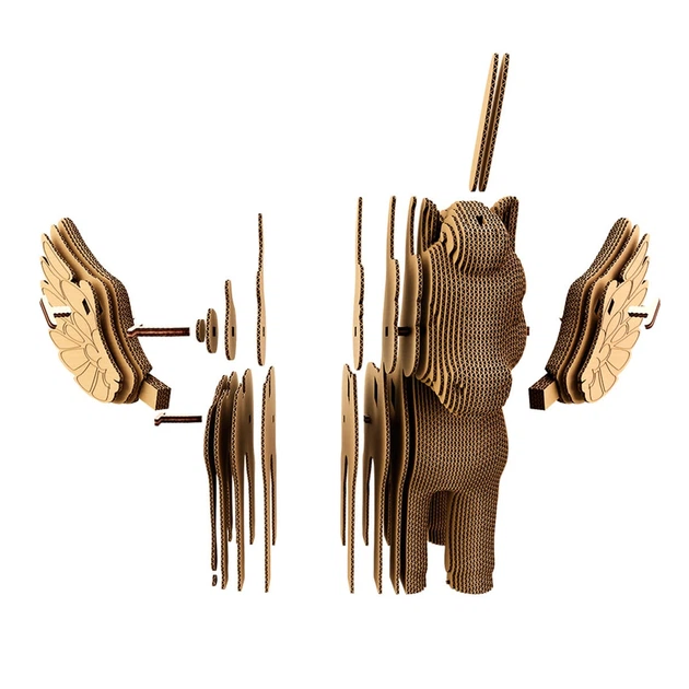 Картонный конструктор Cartonic 3D Puzzle Pegasus, CARTPEGAS - изображение 6