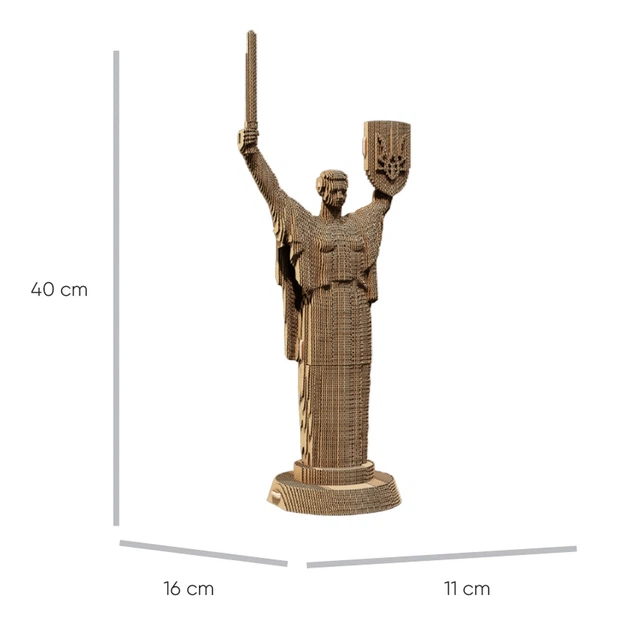 3D Пазл Cartonic Mother Ukraine 181 ел, CARTMOTHER - зображення 7