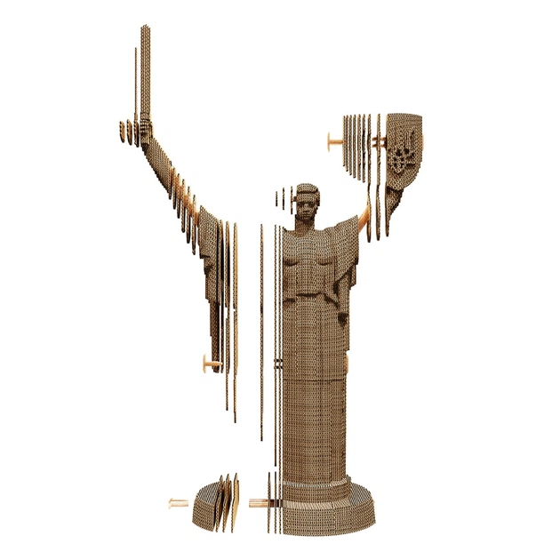 3D Пазл Cartonic Mother Ukraine 181 ел, CARTMOTHER - зображення 8