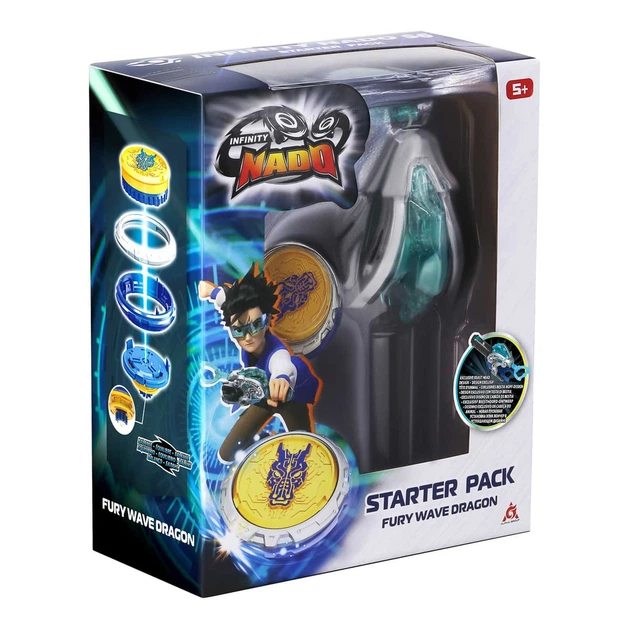 Набір Auldey Infinity Nado Starter Pack Dragon ,EU654111 - зображення 4