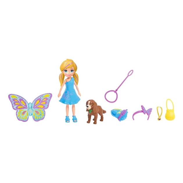 Маленькая модница Barbie с любимцем Polly Pocket, GDM15 - Фото 3 Маленькая модница Barbie с любимцем Polly Pocket, GDM15 - изображение 3