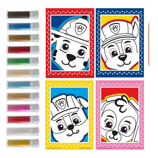 Набор для рисования песком Moxy Paw Patrol 723276 - Фото 4 Набор для рисования песком Moxy Paw Patrol 723276 - изображение 4