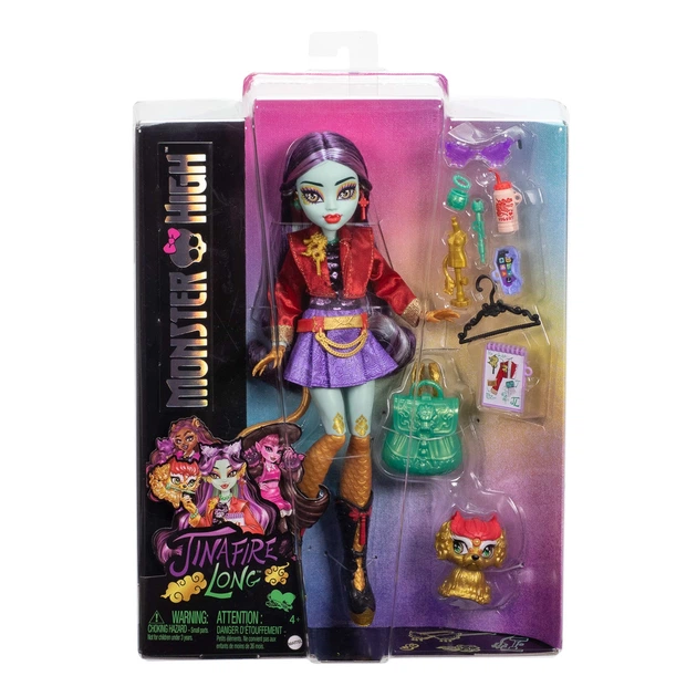 Кукла Monster High Монстро-классика Джинафаер , HYV58 - Фото 2 Кукла Monster High Монстро-классика Джинафаер , HYV58 - изображение 2