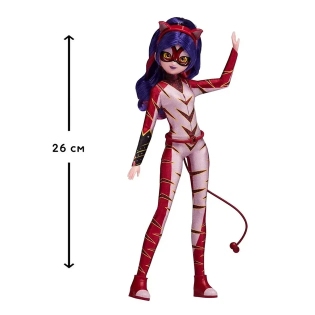 Лялька Miraculous Леді Баг та Супер-кіт Пурпурна тигриця, 50023 - Фото 6 Лялька Miraculous Леді Баг та Супер-кіт Пурпурна тигриця, 50023 - зображення 6