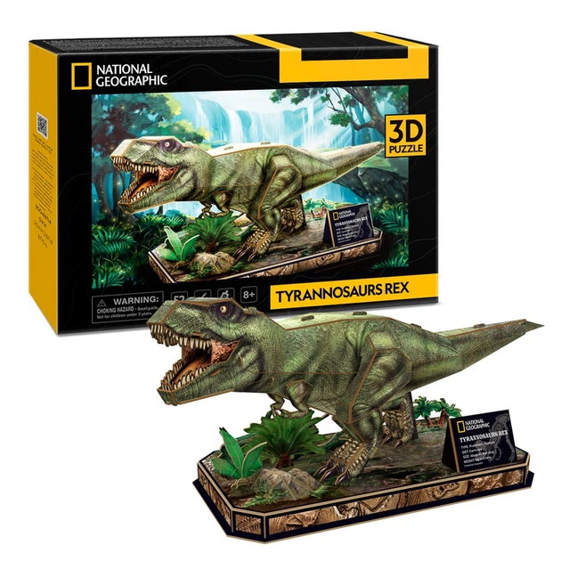 3D Пазл CubicFun National Geographic Dino Тираннозавр Рекс , DS1051H - изображение 4