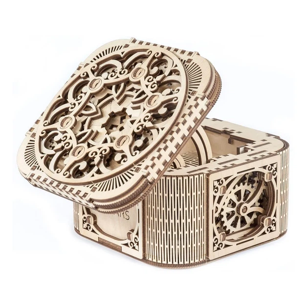 3D пазл Ukrainian Gears Шкатулка с секретом, 70031 - Фото 3 3D пазл Ukrainian Gears Шкатулка с секретом, 70031 - изображение 3