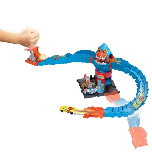 Игровой набор Hot Wheels Опасные создания Спасение от гориллы , HDR30 - Фото 8 Игровой набор Hot Wheels Опасные создания Спасение от гориллы , HDR30 - изображение 8