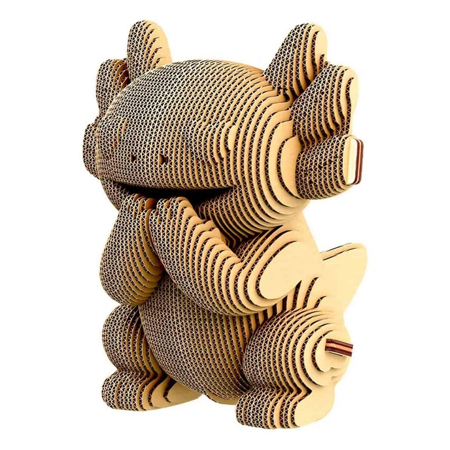 Картонный конструктор Cartonic 3D Puzzle Axolotls Trio - Фото 5 Картонный конструктор Cartonic 3D Puzzle Axolotls Trio - изображение 5
