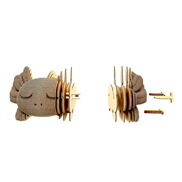 Картонный конструктор Cartonic 3D Puzzle Axolotls Trio - Фото 9 Картонный конструктор Cartonic 3D Puzzle Axolotls Trio - изображение 9